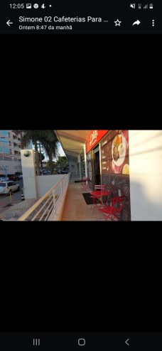 Cafeteria & Pratos em Prédio Comercial