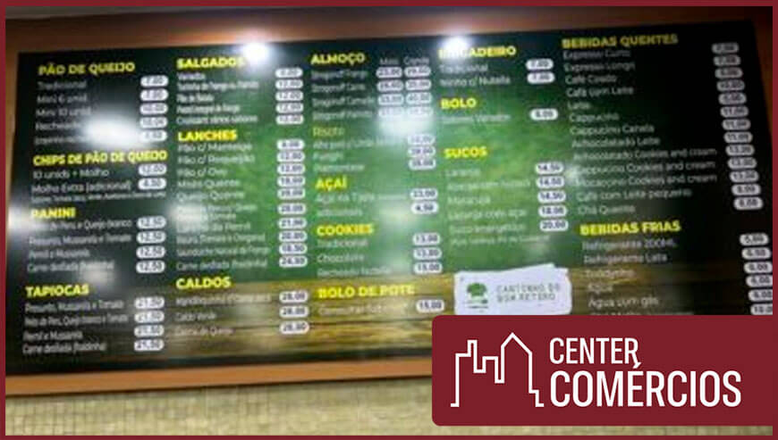 CAFETERIA ZONA OESTE
