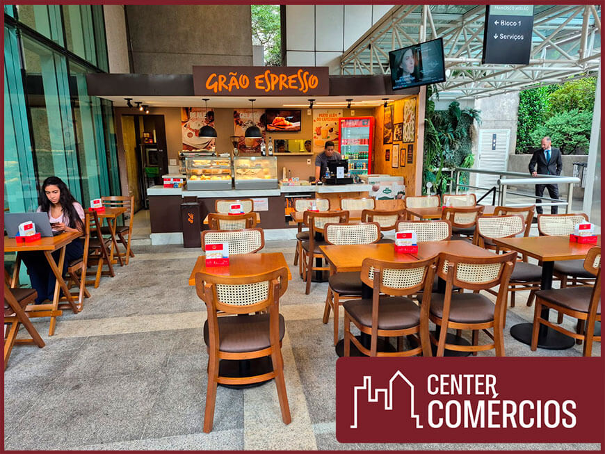 CAFETERIA FRANQUIA EM PRÉDIO COMERCIAL