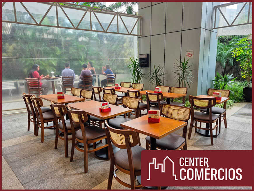 CAFETERIA FRANQUIA EM PRÉDIO COMERCIAL