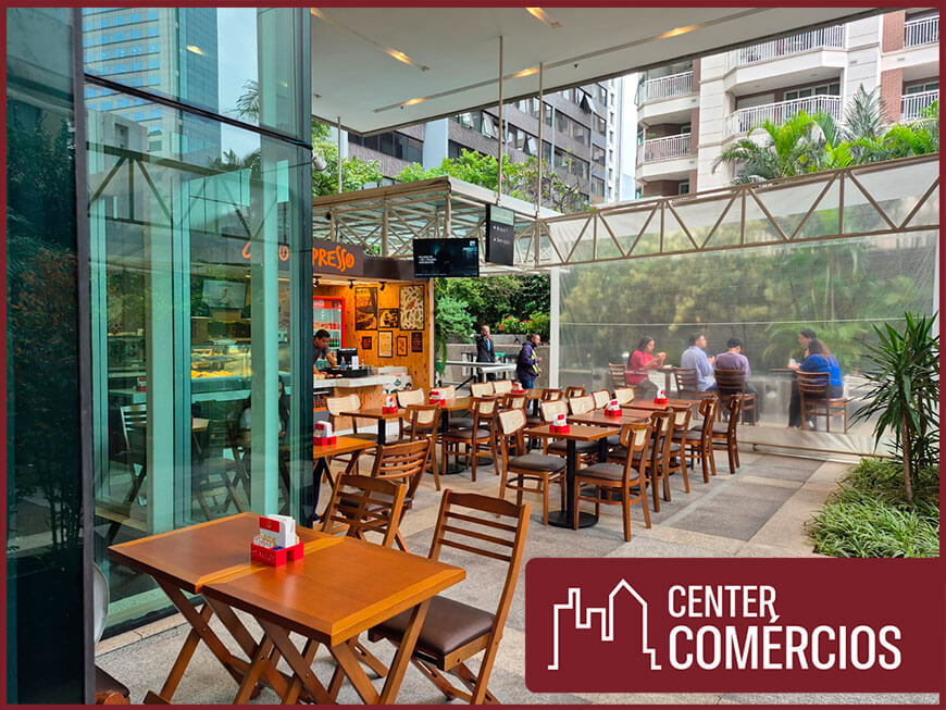 CAFETERIA FRANQUIA EM PRÉDIO COMERCIAL