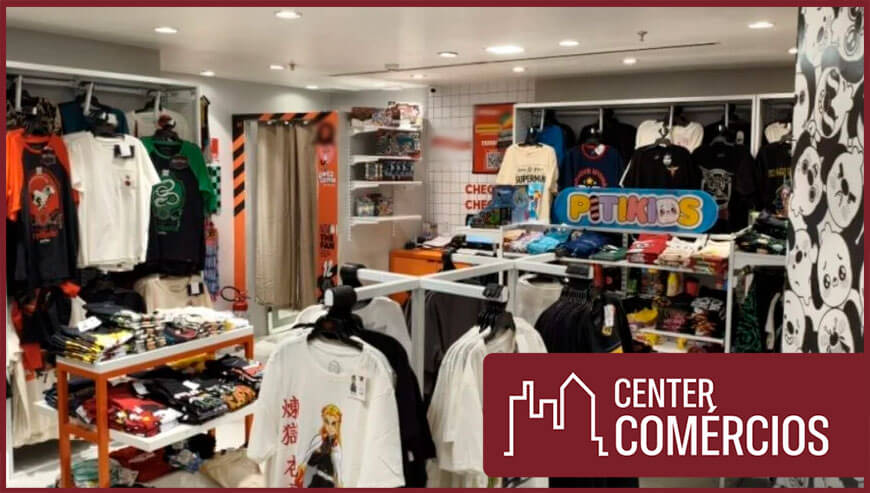 LOJA DE ROUPAS FRANQUIA