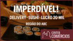 SUSHI SÓ DELIVERY REGIÃO DO ABC