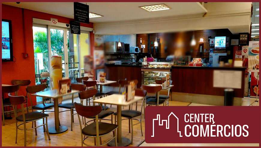 CAFÉTERIA FRANQUIA PRÉDIO COMERCIAL